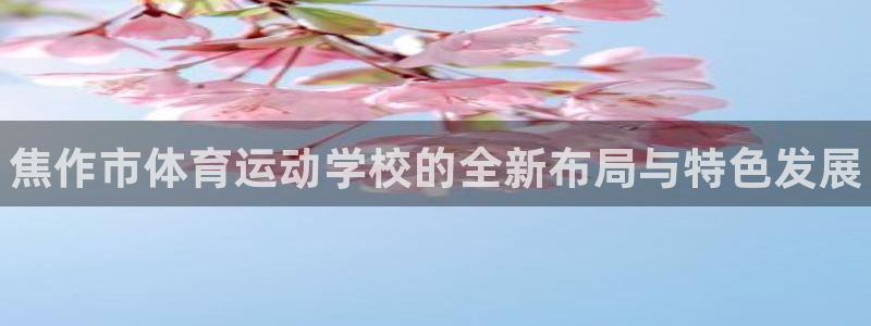 必发官方正版app代理：焦作市体育运动学校的全新布局与特色发