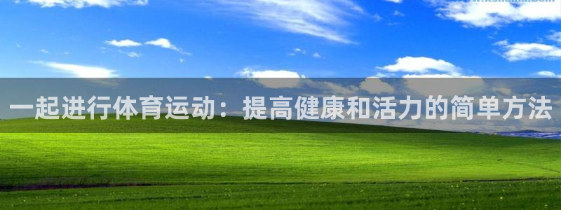 必发官方正版app集团logo：一起进行体育运动：提高健康和