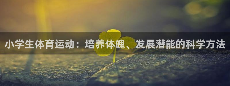 必发官方正版app集团官网首页：小学生体育运动：培养体魄、发