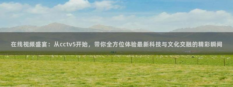 上海五星体育频道：在线视频盛宴：从cctv5开始，带你全方位体验最新科技与文化交融的精彩瞬间